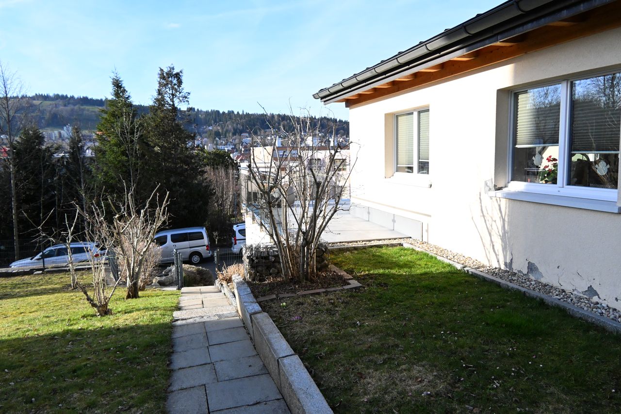 Aménagements extérieurs – jardin résidentiel Neuchâtel